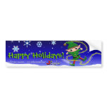 "Jinglz" Jingle Bell Elf bumper sticker bumper stickers