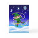Jinglz™ Jingle Bell Elf greeting card