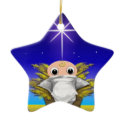 "Jinglz" Jingle Bell Lamb & Baby Jesus ornament