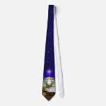 "Jinglz" Jingle Bell Lamb & Baby Jesus tie