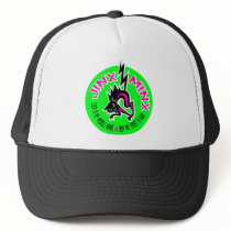 JINX MINX pink & green Trucker Hat