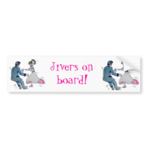 Jive Fun! swing dancing rock and roll Bumper Stickers