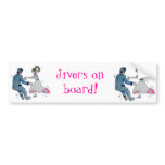 Jive Fun! swing dancing rock and roll bumper stickers