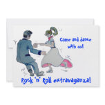 Jive Fun! swing dancing rock and roll invitations