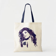 JNS Dusty Floral Dream Tote Bag