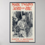 Joan of Arc Mark Twain Posters