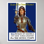 Joan of Arc Saved France -- WWI posters