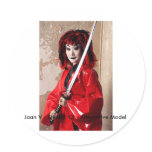 Joan V - Stiletto 13 - Alt Model Round Sticker