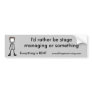 Joanne Bumper Sticker