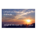 Job 22:28 Inspirational Wallet Cards business cards