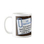 Job Description Coffee Mugs