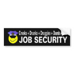job security bumper sticker