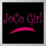 JOCO GIRL POSTER posters