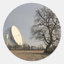 Jodrell Bank Round Stickers