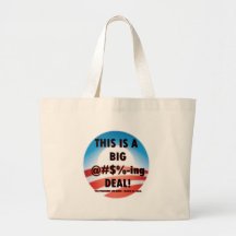 Joe Biden Big Deal Canvas Bags