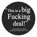 Joe Biden Big Deal F-bomb stickers