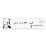 Joe Biden Big Elfing Deal Bumper Sticker