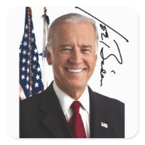 Joe Biden Signature Stickers