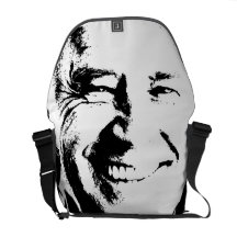 JOE BIDEN STAMP INK ART COMMUTER BAG