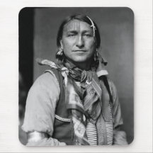 Joe Black Fox, 1900 Mouse Pad