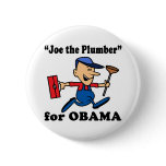 Joe the Plumber for Obama buttons