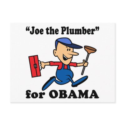 Joe the Plumber for Obama Post Cards by doonidesigns