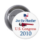 Joe the Plumber  US Congress 2010 - Button