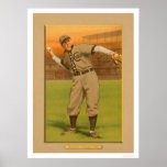 Joe Tinker Cubs Baseball 1911 Poster
