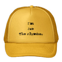 JoeThe Plumber Mesh Hat