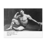 Johann (John) Lemm, heavy weight wrestler postcards