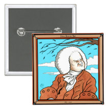 Johann Sebastian Bach Button