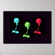 Johann Sebastian Bach Collage Print