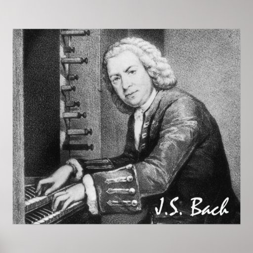 Johann Sebastian Bach Fine Art Print