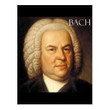 Johann Sebastian Bach Items Post Card