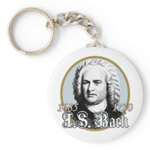 Johann Sebastian Bach Key Chain