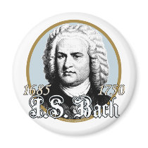 Johann Sebastian Bach Magnets