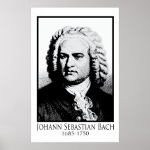 Johann Sebastian Bach Posters