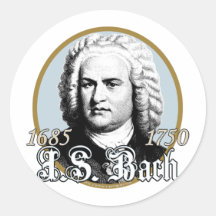 Johann Sebastian Bach Stickers