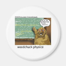 johann_woodchuck fridge magnet