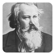 Johannes Brahms, 1879 Sticker