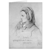 Johannes Brahms  aged twenty, 1853 Cards
