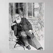 Johannes Brahms, c.1897 Print