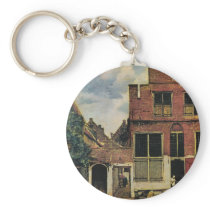 Johannes Vermeer's Street in Delft (circa 1660)