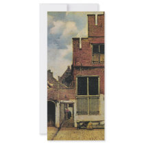 Johannes Vermeer's Street in Delft (circa 1660)