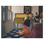 Johannes Vermeer's The Music Lesson (circa1663) flyers