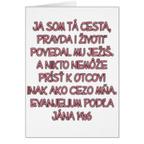 John 14:6 Slovak