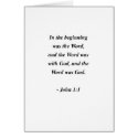 JOHN 1:1 cards