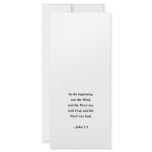 JOHN 1:1 rack cards