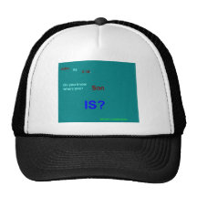 john 316 trucker hat