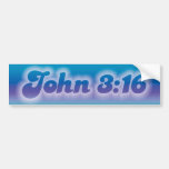 John 3:16 3 bumper stickers